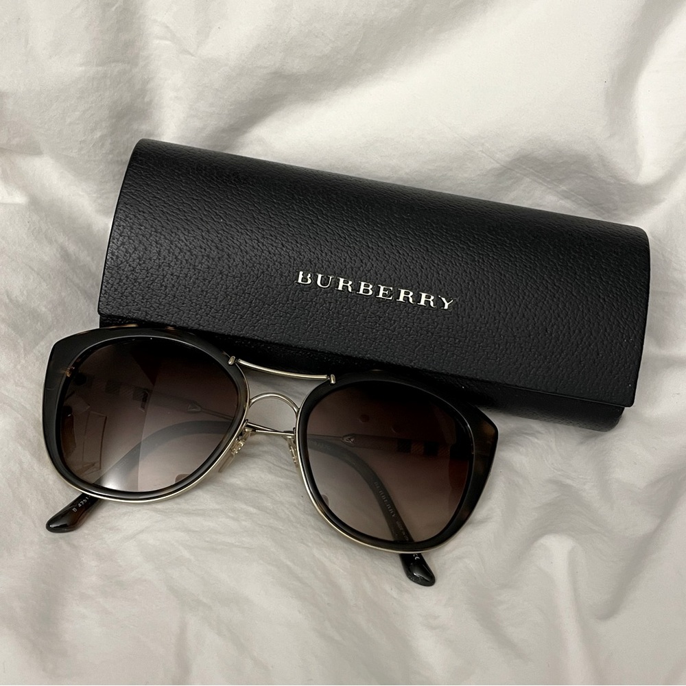 Burberry Sunglasses (Dark Havana/Brown Gradient)